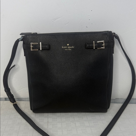 kate spade Handbags - Kate Spade New York Holden Street BRANDY Black Leather Crossbody Shoulder BAG